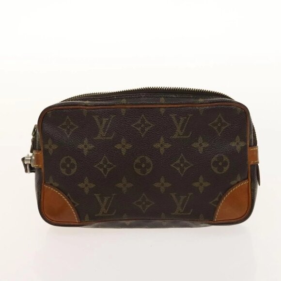 LOUIS VUITTON Monogram Pouch 2 Set LV Auth gh679 - Picture 10 of 16